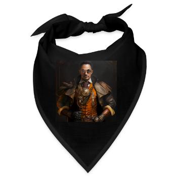 Steampunk Sci-Fi character - Bandana - Schwarz - Vorne