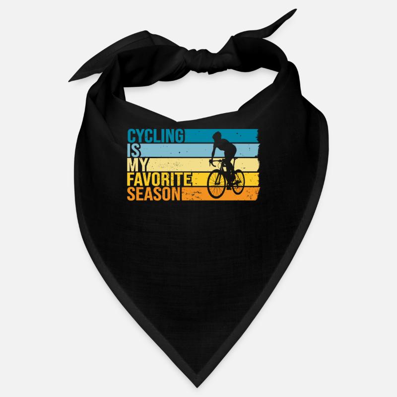 Le cyclisme est ma saison préférée Bandana