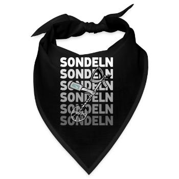Sondeln - Bandana - Schwarz - Vorne