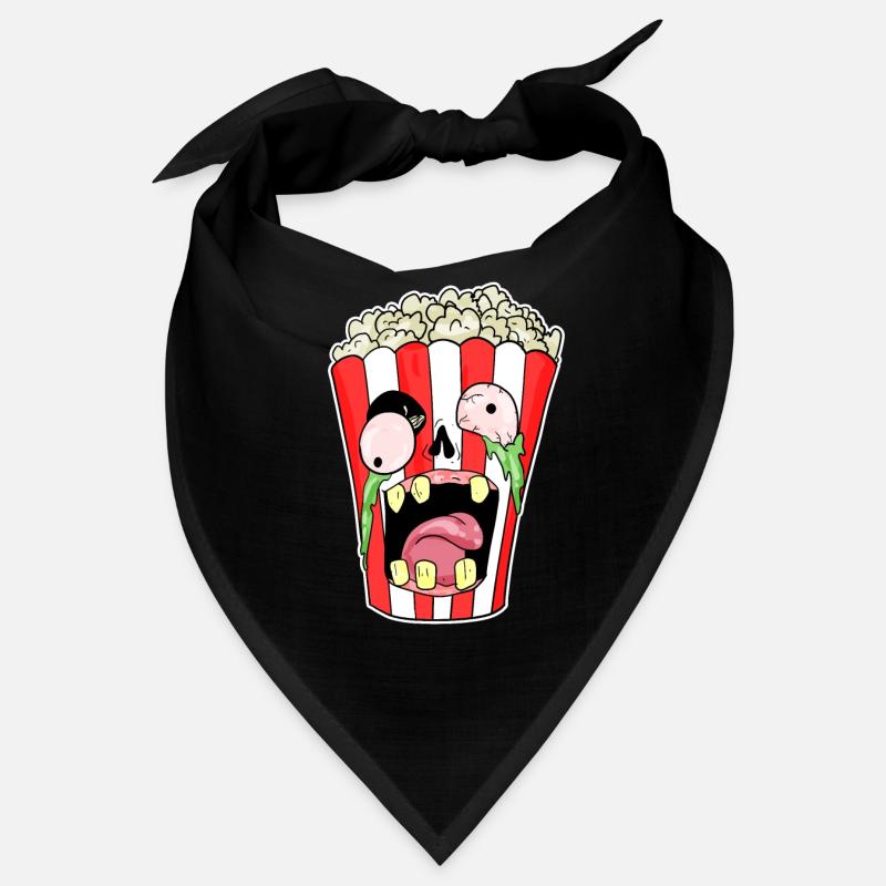 Popcorn Zombie Horreur Bandana