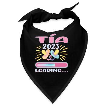 Tía 2023 Loading - Bandana - Schwarz - Vorne