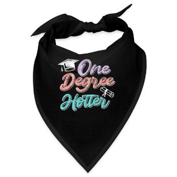 Ein Abschluss heißer Bachelor Master Abschluss - Bandana - Schwarz - Vorne