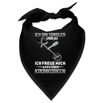 Sondeln - Bandana - Schwarz - Vorne
