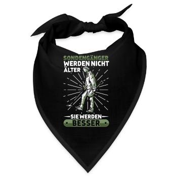 Sondeln - Bandana - Schwarz - Vorne