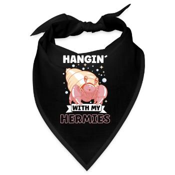 Hermit Crab Crabbing Crab Whisperer Crab Hunting - Bandana - Schwarz - Vorne