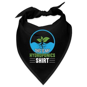 Hydroponik Indoor-Gartenbau - Bandana - Schwarz - Vorne