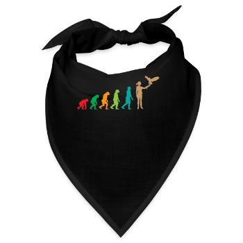 Falconry Falconer Evolution - Bandana - Schwarz - Vorne