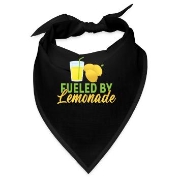 Limonade Geschenkideen - Bandana - Schwarz - Vorne