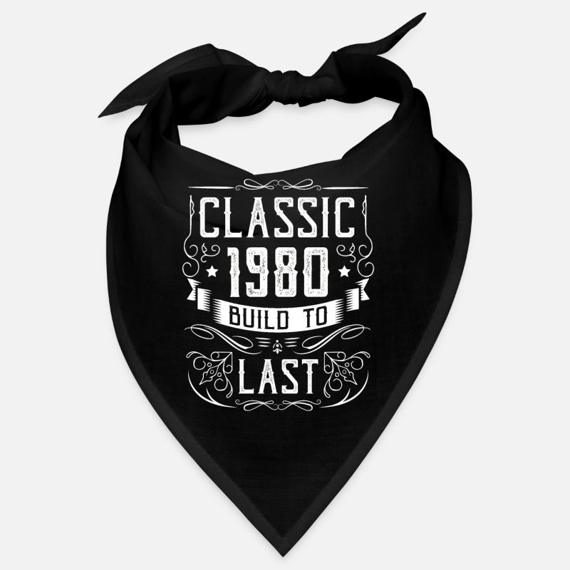 1980. Fête d’anniversaire Ancienne année de construction Bandana