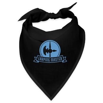 Larp |Live-Action-Rollenspiel |Larpen |Larp - Bandana - Schwarz - Vorne