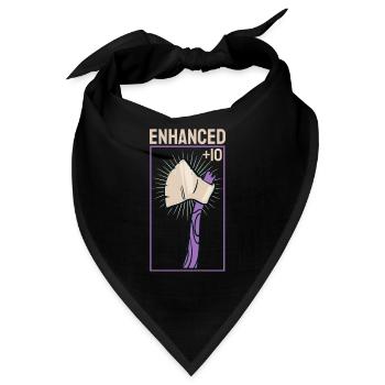 Larp |Live-Action-Rollenspiel |Larpen |Larp - Bandana - Schwarz - Vorne