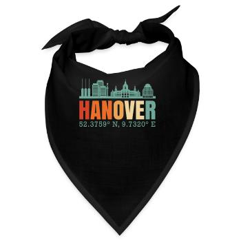 Hannover - Bandana - Schwarz - Vorne