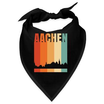 Aachen - Bandana - Schwarz - Vorne