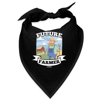 Future Farmer - Bandana - Schwarz - Vorne