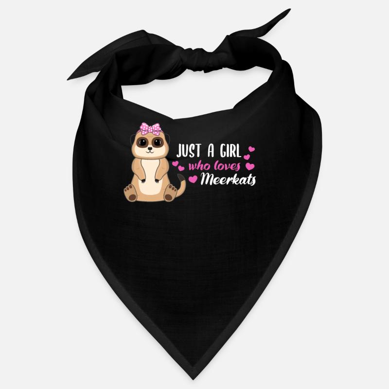 Erdmännchen Spruch Geschenk Damen Mädchen Bandana