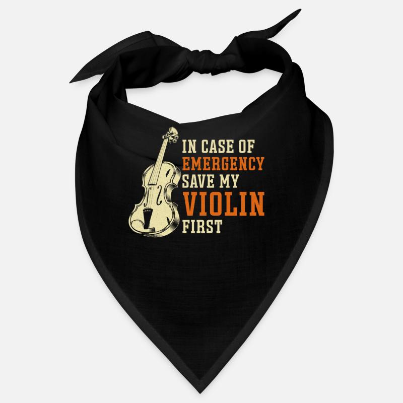 Violin Violinist In Case Of Bandana
