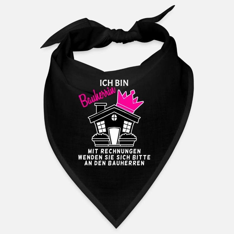 Bauherrin Geschenk Bandana