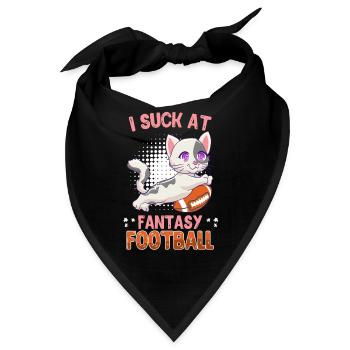 Fantasy Football Verlierer - Bandana - Schwarz - Vorne
