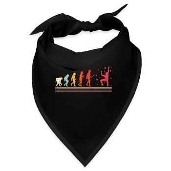 Wandklettern Boulderender Kletterfelswand - Bandana - Schwarz - Vorne