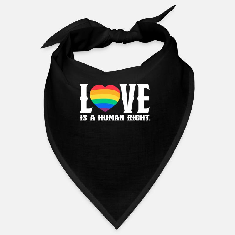 Saint-Valentin, Saint-Valentin, Saint-Valentin - Bandana - noir