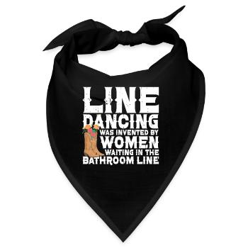 Line Dancing Cowboy Boots Western - Bandana - Schwarz - Vorne