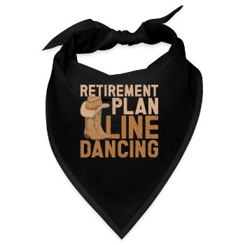 Line Dancing Cowboy Boots Western - Bandana - Schwarz - Vorne