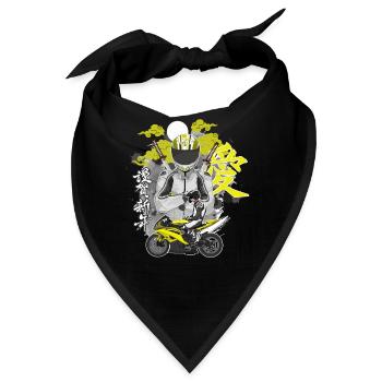 Motorcycle Lifestyle / Motorrad / Motorräder biker - Bandana - Schwarz - Vorne