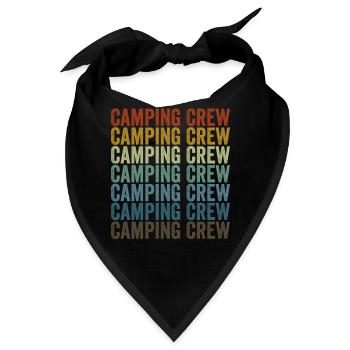 Camping-Crew Camping-Crew Camping-Zusammenstellung - Bandana - Schwarz - Vorne