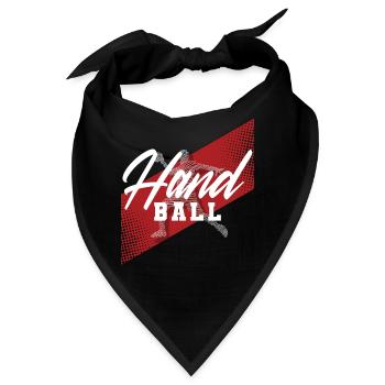 Handball Handballer - Bandana - Schwarz - Vorne