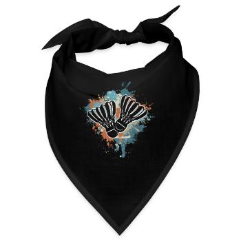 Badminton - Bandana - Schwarz - Vorne