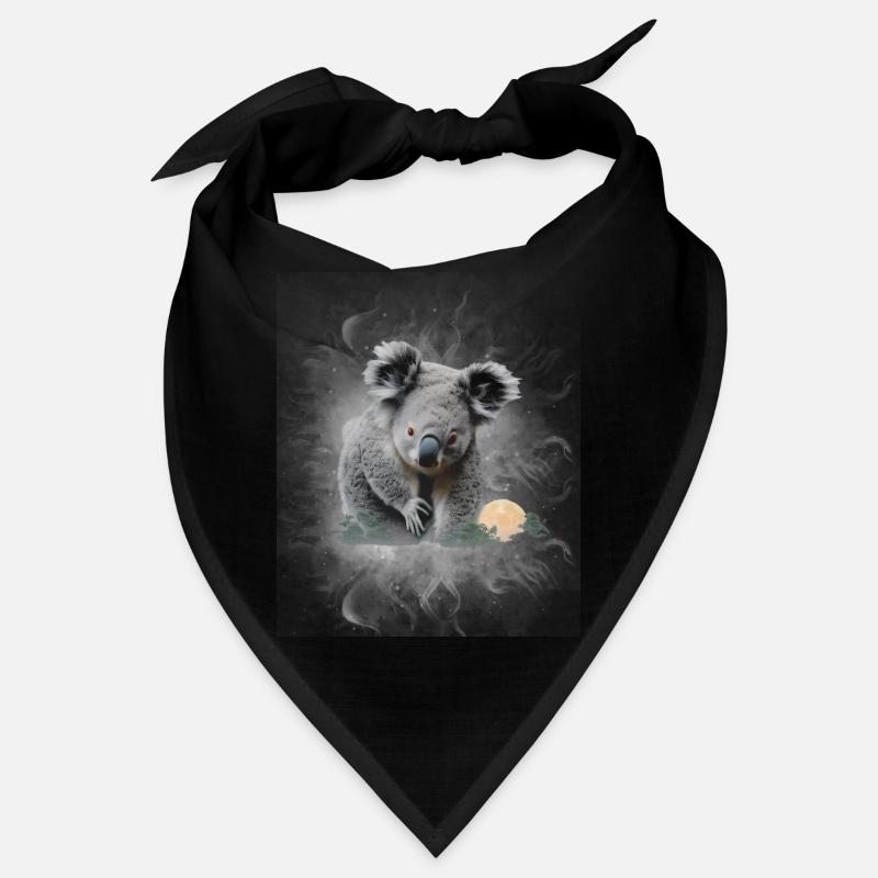 Koala - Bandana - Schwarz