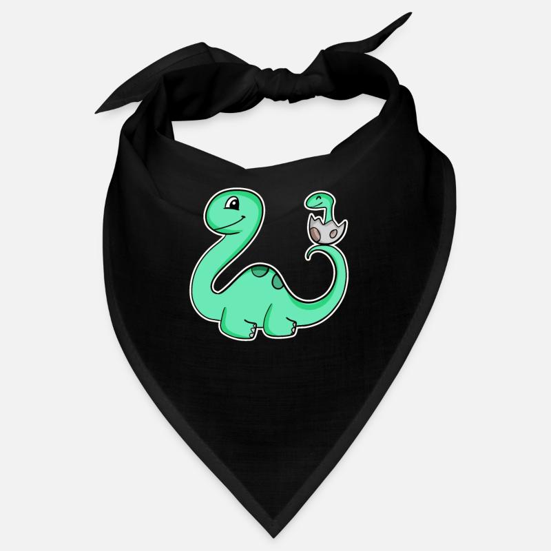 Dinosaure avec bébé dinosaure Bandana