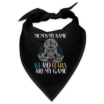 Chakra Heilung Und Reiki - Bandana - Schwarz - Vorne