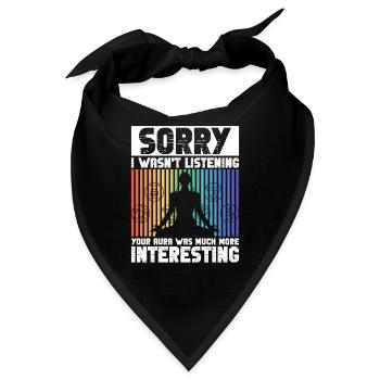 Reiki - Bandana - Schwarz - Vorne