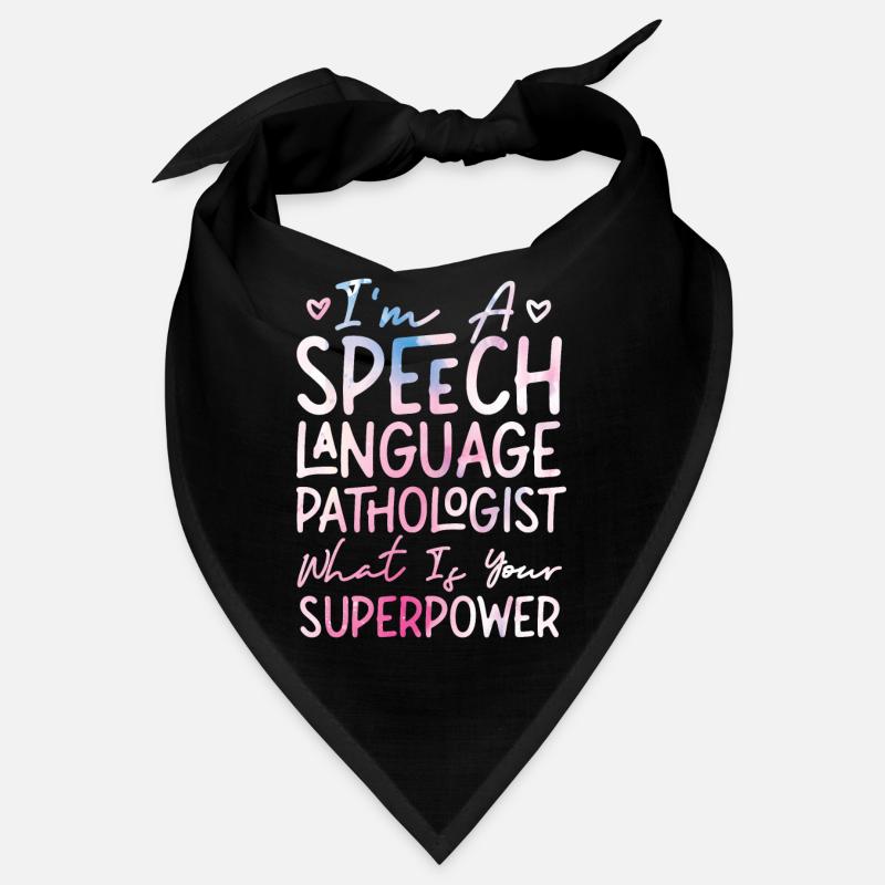 Speech Therapist Therapy Assistant Bandana