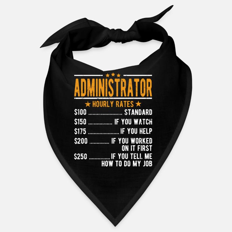 Administrator Stundenlohn Bandana