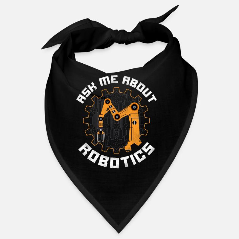 Robot Robotics Engineer Vintage Bandana