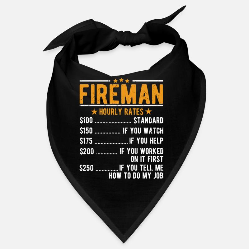 Salaire horaire des pompiers Bandana