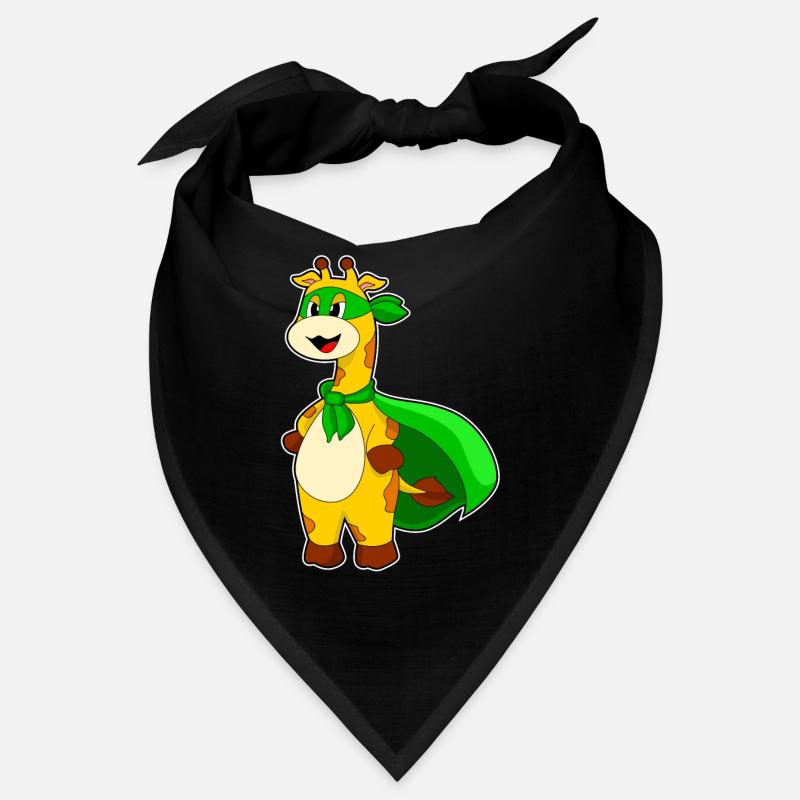 Giraffe Superheld Umhang Bandana