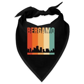 Bergamo - Bandana - Schwarz - Vorne