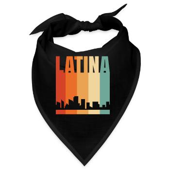 Latina - Bandana - Schwarz - Vorne