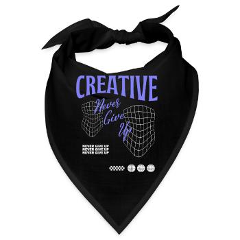 Creative Streetwear - Bandana - Schwarz - Vorne