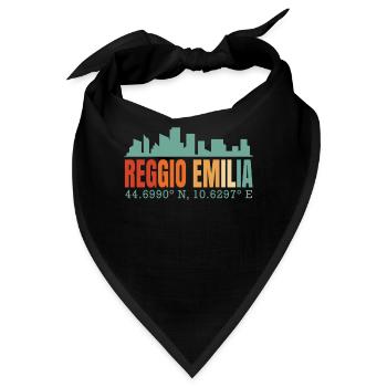 Reggio Emilia - Bandana - Schwarz - Vorne