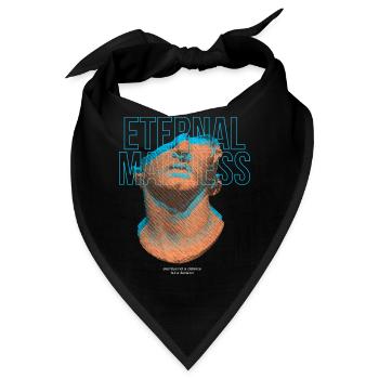 Eternal Madness Streetwear - Bandana - Schwarz - Vorne