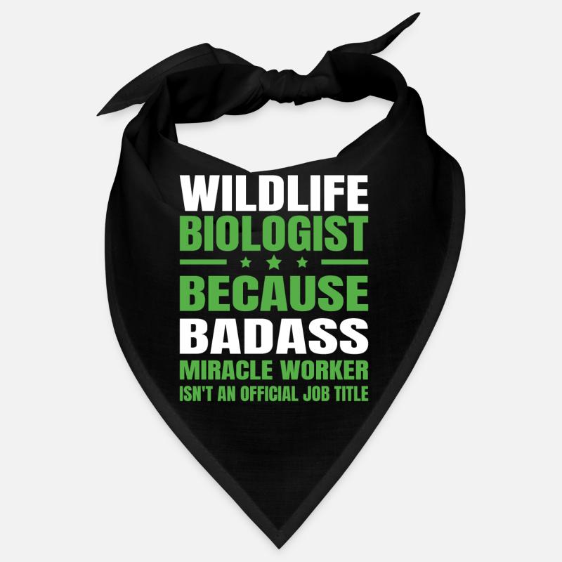 Biologiste de la faune, parce que faiseur de miracles coriace Bandana