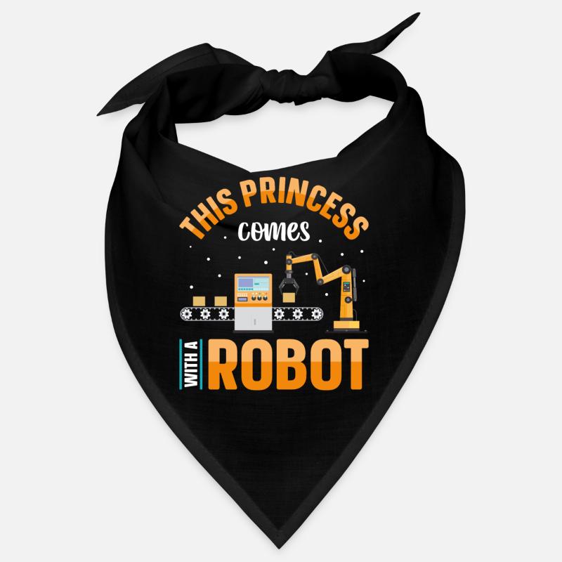 Robot Robotics Engineer Female Bandana