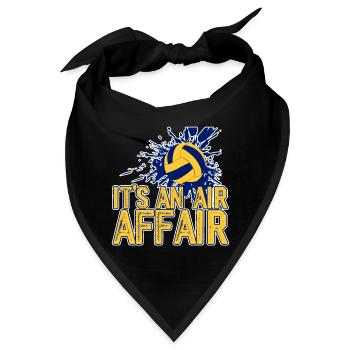 It's An Air Affair 4 - Bandana - Schwarz - Vorne