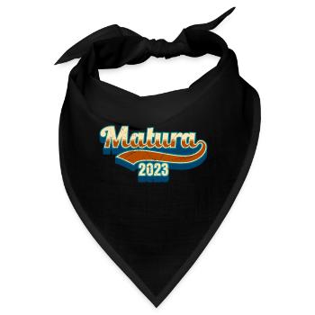 Matura 2023 Maturaball Matura Abschluss - Bandana - Schwarz - Vorne