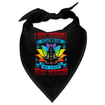 Reiki Praktizierende & Reiki Master - Bandana - Schwarz - Vorne