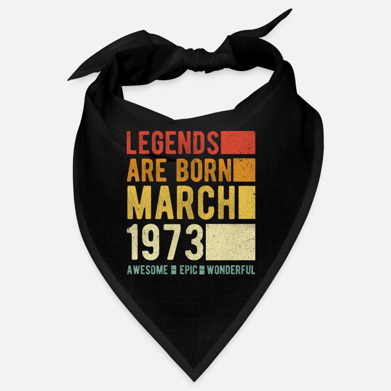 Anniversaire Mars 1973 Bandana